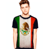 Camiseta Bandeira Do México