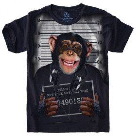 Camiseta Chimpanzé Preso