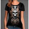 Camiseta Skull Caveira Indian