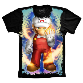 Camiseta Super Mario Game