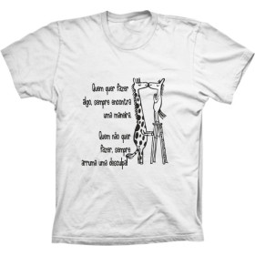Camiseta Girafa