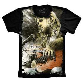 Camiseta Nirvana Kurt Cobain