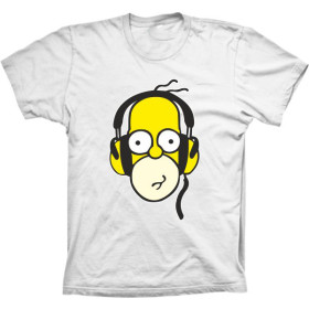 Camiseta Homer Simpson Fone