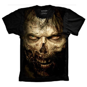 Camiseta Skull Zumbi