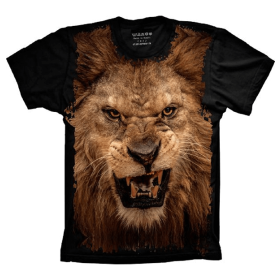 Camiseta Leão Face
