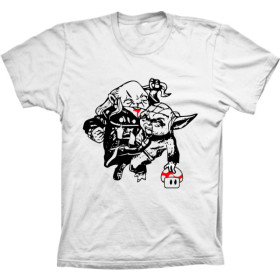 Camiseta Yoda X Mestre Dos Magos - Caverna do Dragão