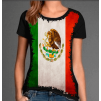 Camiseta Bandeira Do México