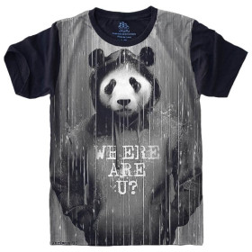 Camiseta Panda Rain 