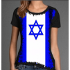 Camiseta Bandeira De Israel