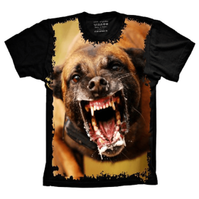 Camiseta Cachorro Bravo