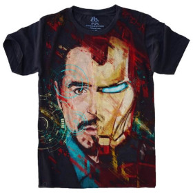 Camiseta Homem de Ferro Iron Man 