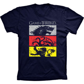 Camiseta Game Of Thrones Casas