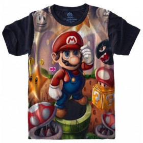 Camiseta Super Mario 