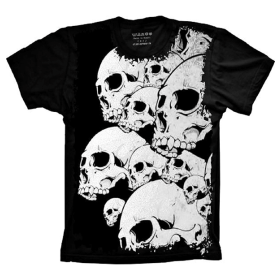 Camiseta Skull Caveiras Crânio