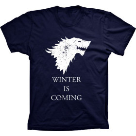 Camiseta Game Of Thrones Casa Stark Winter Is Coming