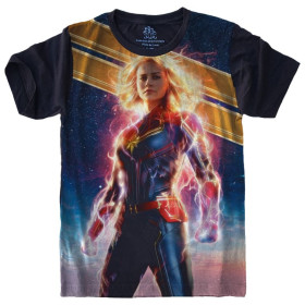 Camiseta Capitã Marvel