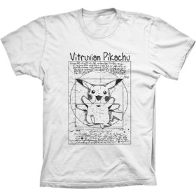 Camiseta Pikachu Vitruvian