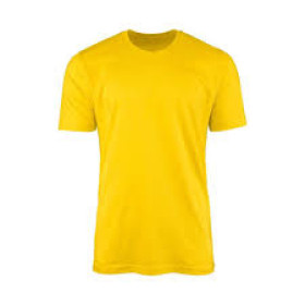 Camiseta Lisa (sem estampa) - AMARELA -Tamanho G2 - Plus Size [Última Peça - Liquidação]
