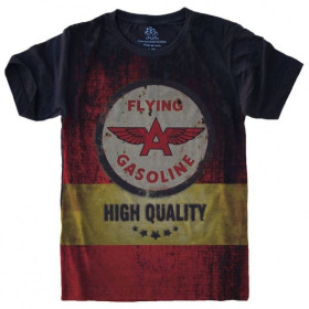 Camiseta Vintage Flying Gasoline