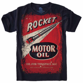 Camiseta Vintage ROCKET Motor Oil