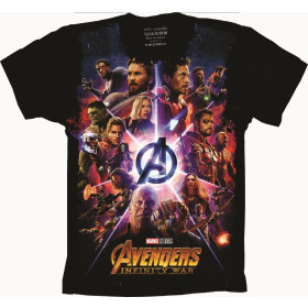 Camiseta Vingadores Avengers Guerra Infinita