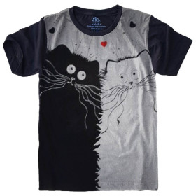 Camiseta Gatos Felino
