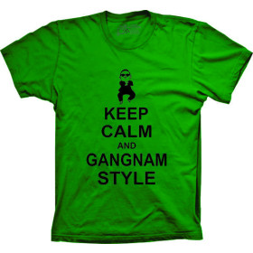Camiseta Keep Calma - Verde - TAMANHO 8 - Infantil [Última Peça - Liquidação]