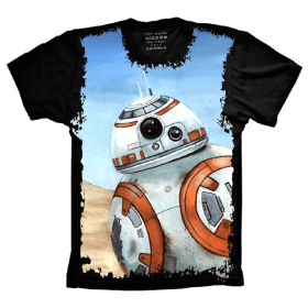 Camiseta Star Wars Robô Sphero BB-8