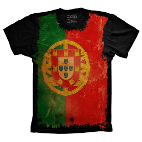 Camiseta Bandeira De Portugal