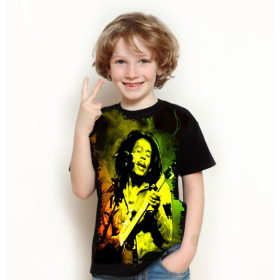 Camiseta Bob Marley - Tamanho 6 - Infantil [Última Peça - Liquidação]