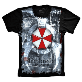 Camiseta Resident Evil Umbrella Corporation